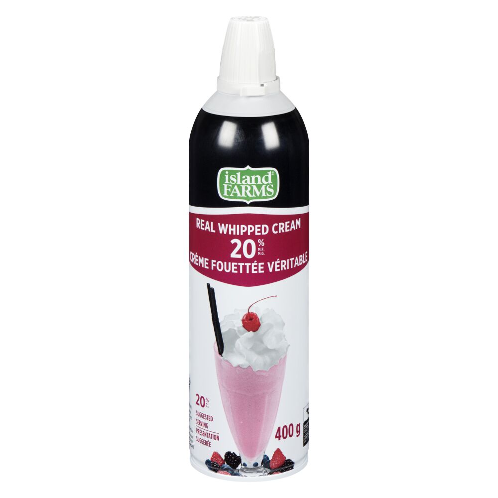 Island Farms Real Whipped Cream 20% M.F. 400g