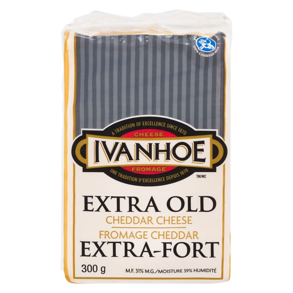 Ivanhoe Extra Old Coloured Cheddar 300g