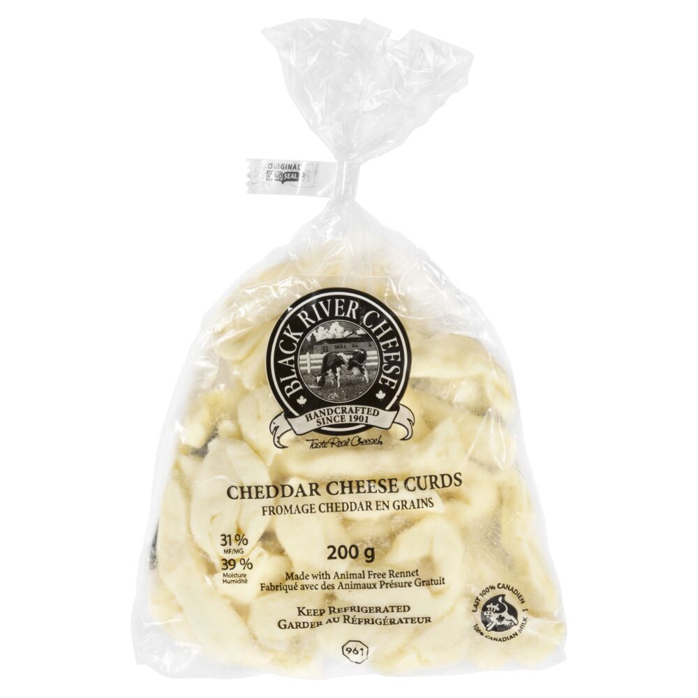 Black River Cheese Coloured Cheddar Curds 200g