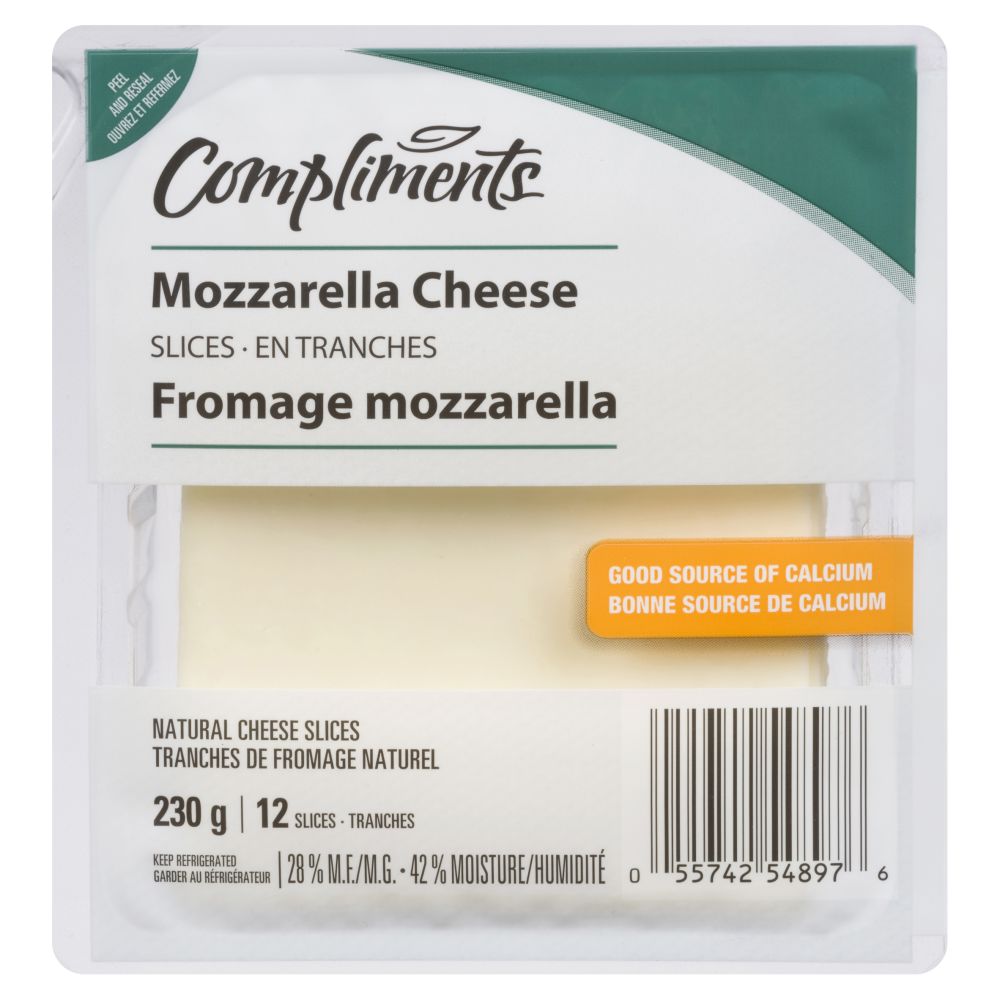 Compliments Sliced Mozzarella 230g