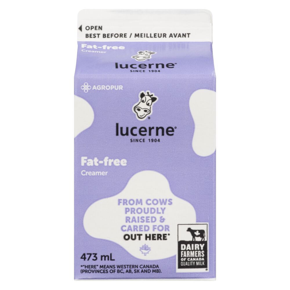 Lucerne Fat Free Creamer 473ml