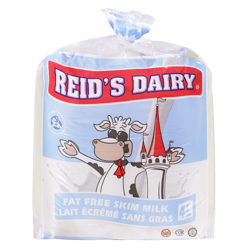 Reid's Dairy Skim Milk 0% M.F. 4L