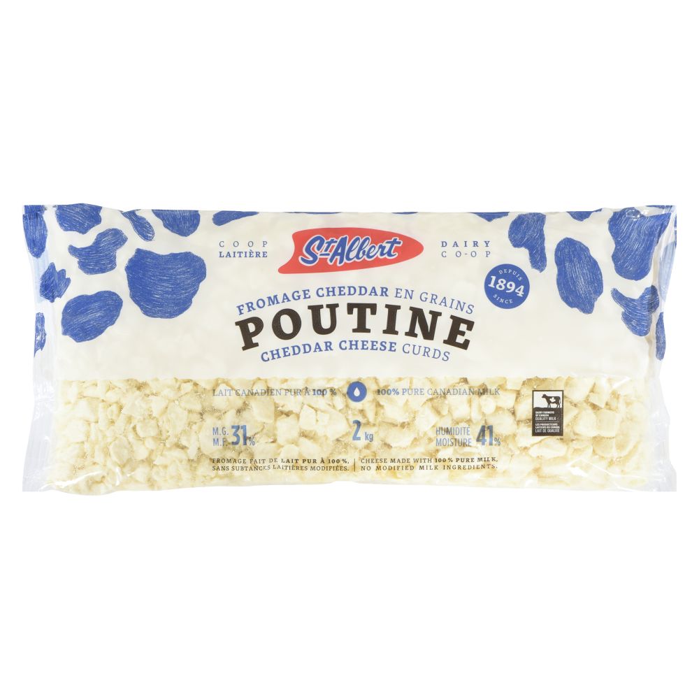 St-Albert Poutine Curds 2kg