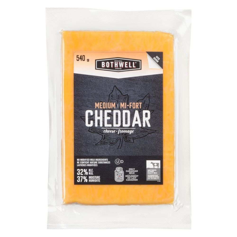 Bothwell Cheese Medium Coloured Cheddar 540g