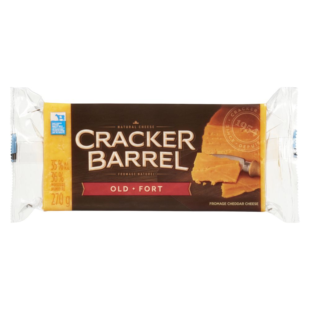 Cracker Barrel Old Coloured Cheddar 270g