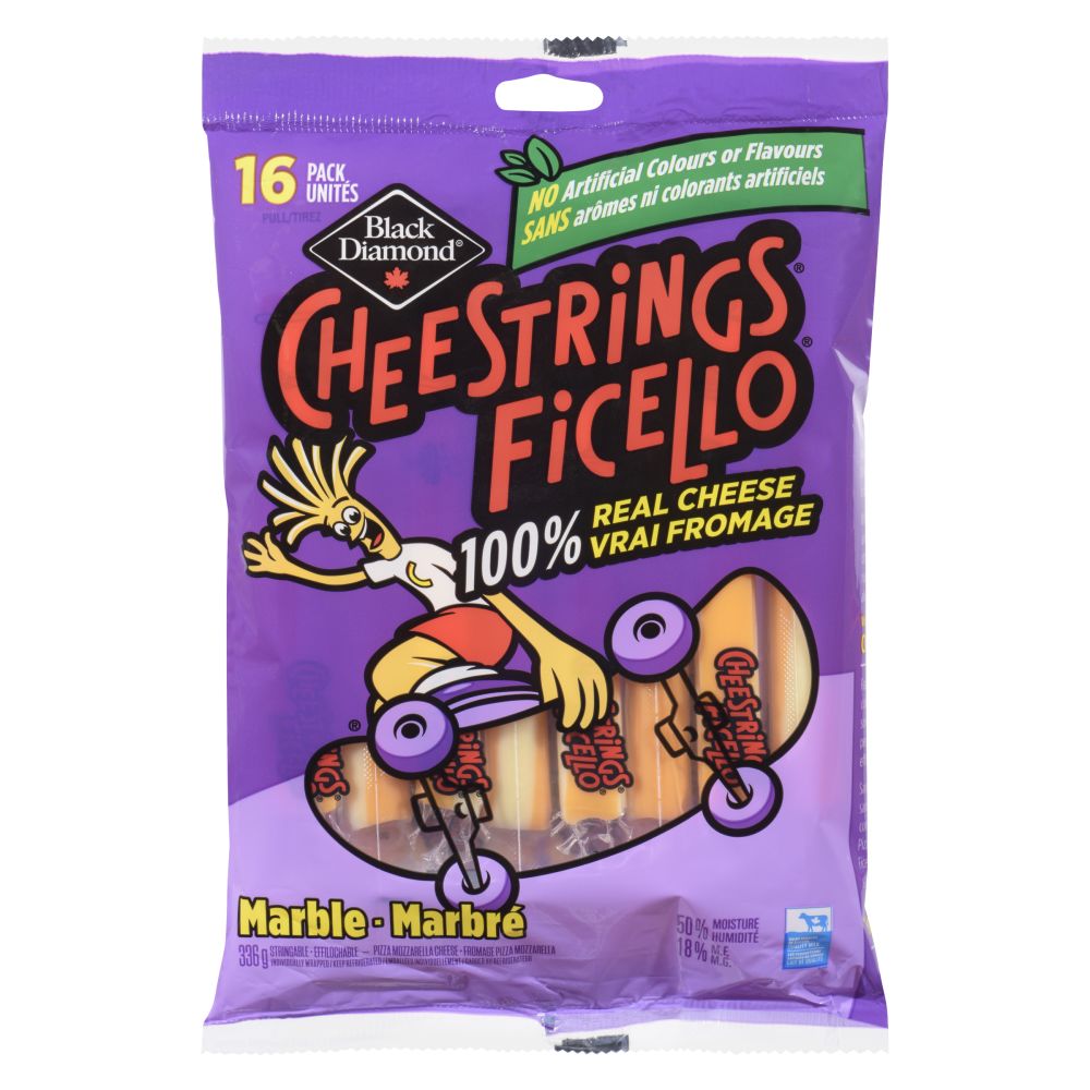 Cheestrings Marble Stringable Cheese 336g