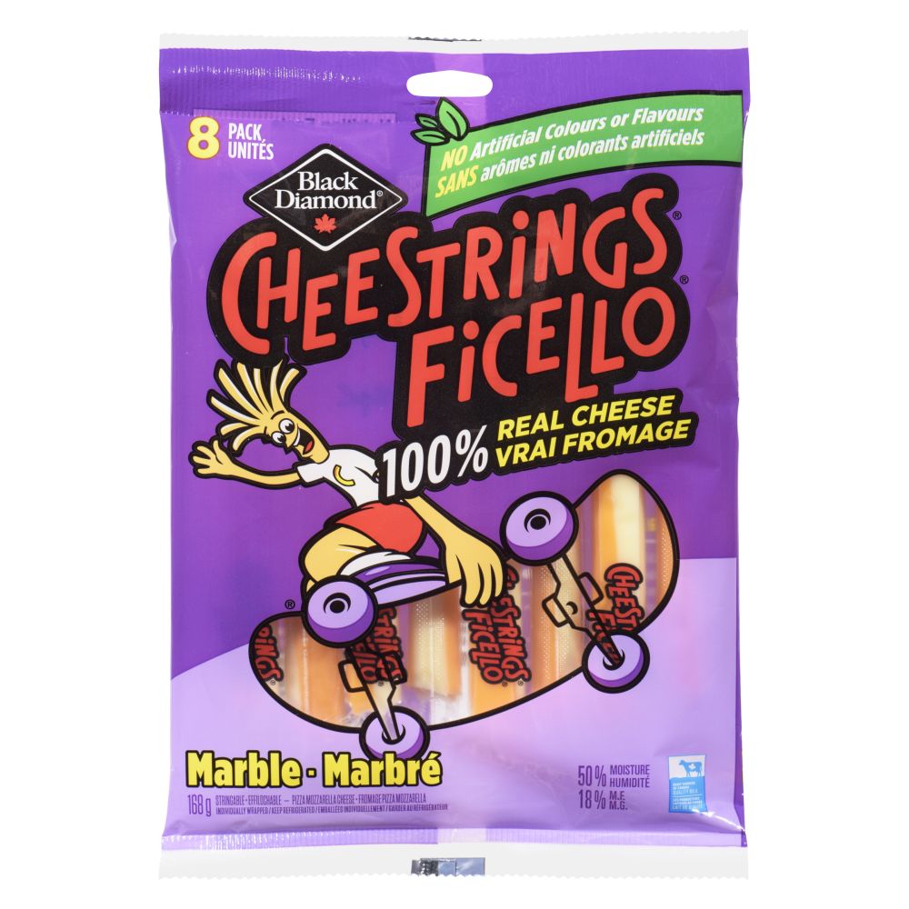 Cheestrings Marble Stringable Cheese 168g