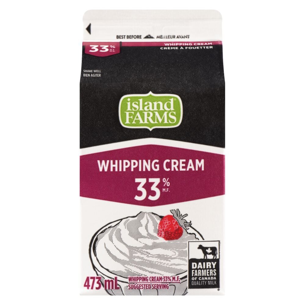 Island Farms Whipping Cream 33% M.F. 473ml