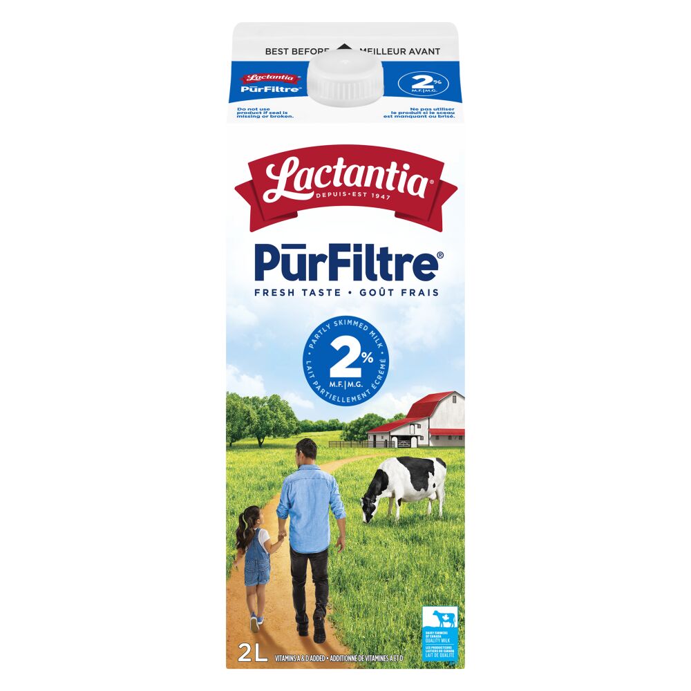 Lactantia Partly Skimmed Milk 2% M.F. 2L