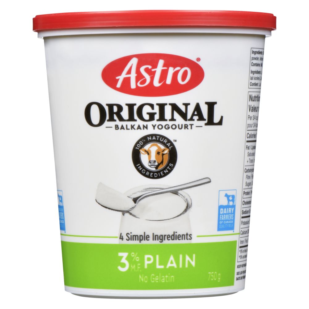 Astro® Original Balkan Yogurt Plain 3% M.F. 750g