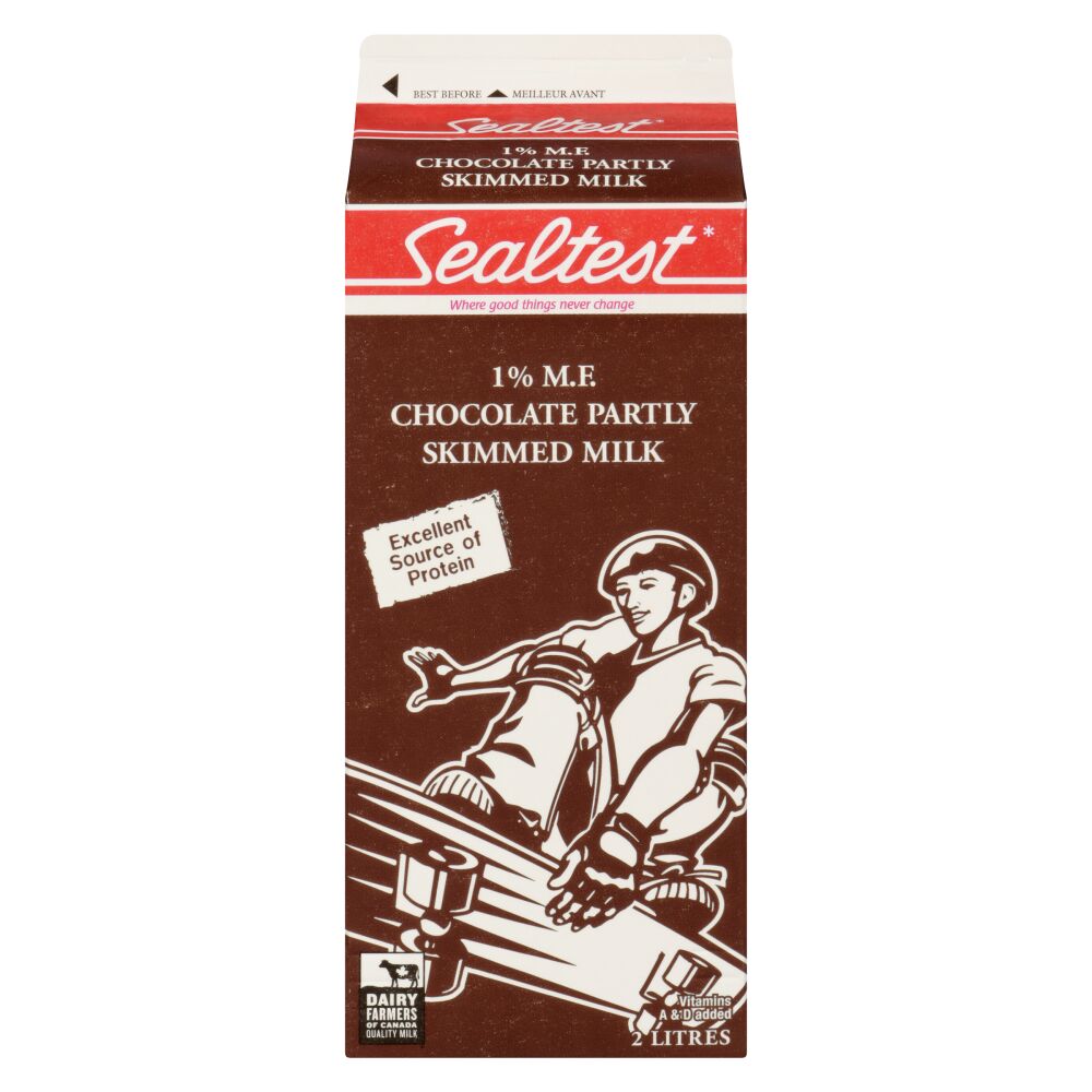 Sealtest Partly Skimmed Chocolate Milk 1% M.F. 2L