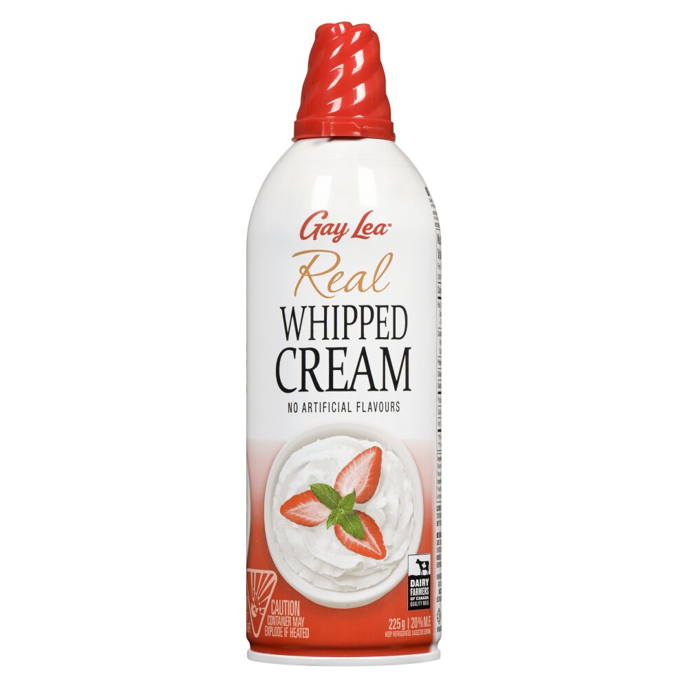 Gay Lea Real Whipped Cream 20% M.F. 225g