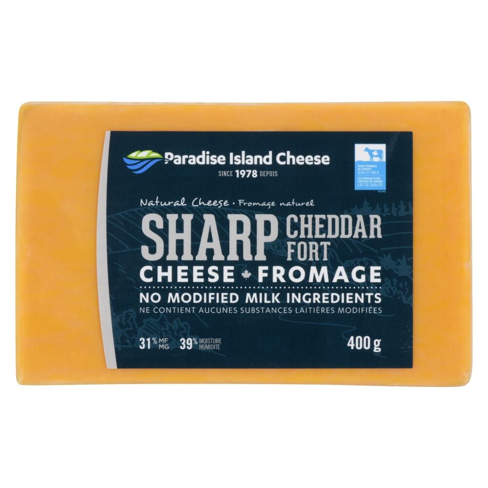 Paradise Island Cheese Sharp Cheddar 400g