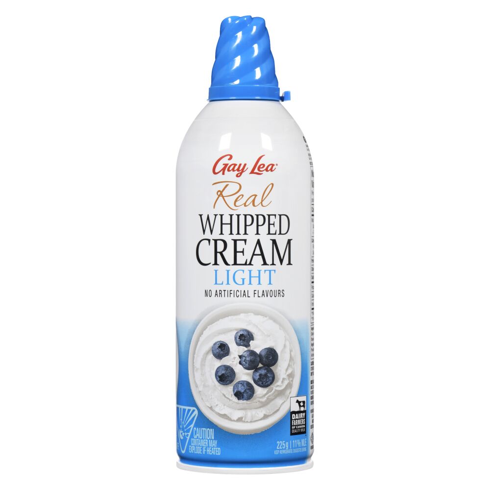 Gay Lea Real Whipped Light Cream 11% M.F. 225g