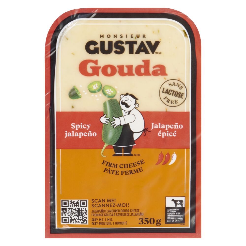 Monsieur Gustav Jalapeño Gouda 350g