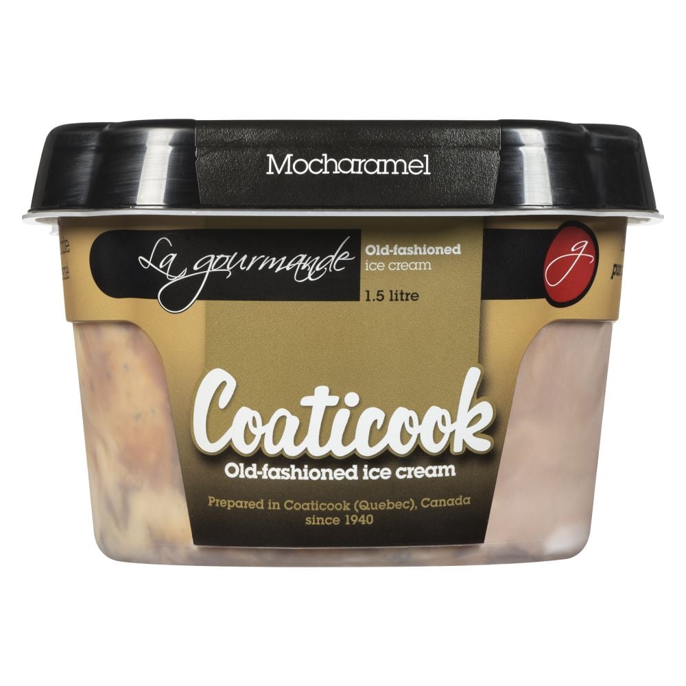Coaticook La Gourmande Mocharamel Old-Fashioned Ice Cream 1.5L