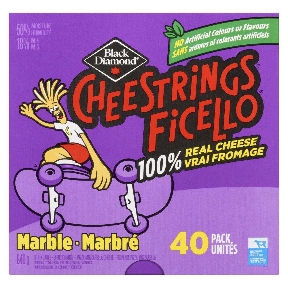 Cheestrings Marble Stringable Cheese 840g