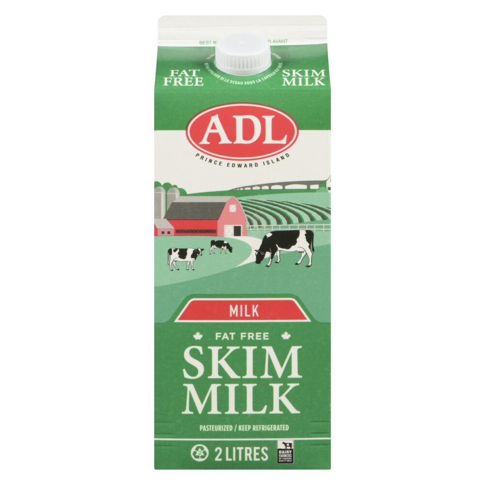 ADL Skim Milk 0% M.F. 2L