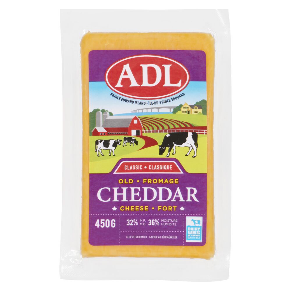 ADL Classic Old Coloured Cheddar 450g