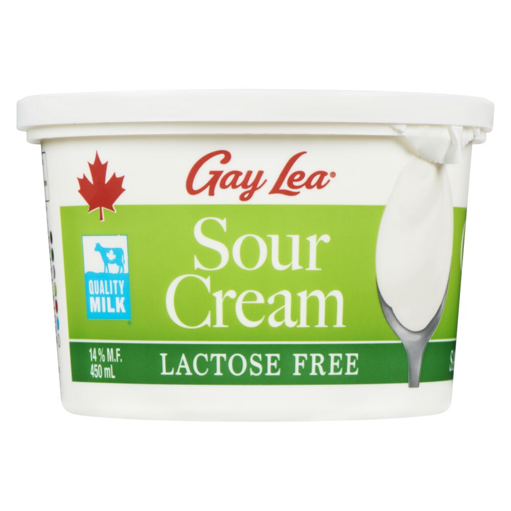Gay Lea Lactose Free Sour Cream 14% M.F. 450ml