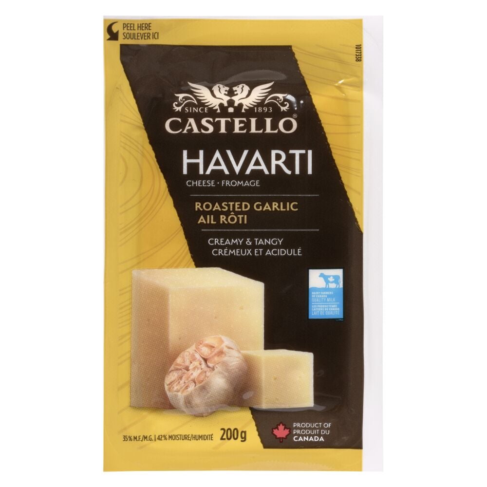 Castello Havarti Roasted Garlic  200g