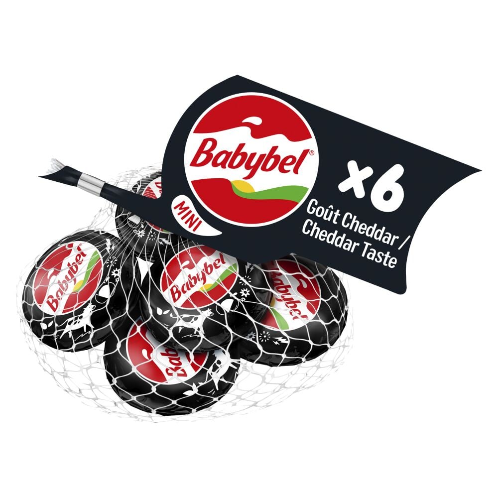 Babybel Lactose Free Mini Babybel Cheddar Taste 6x20g