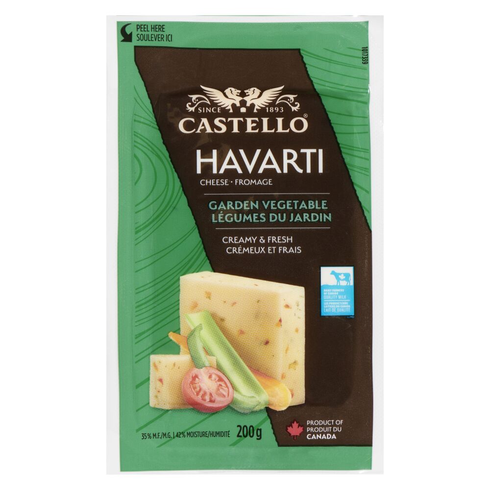 Castello Havarti Garden Vegetable  200g