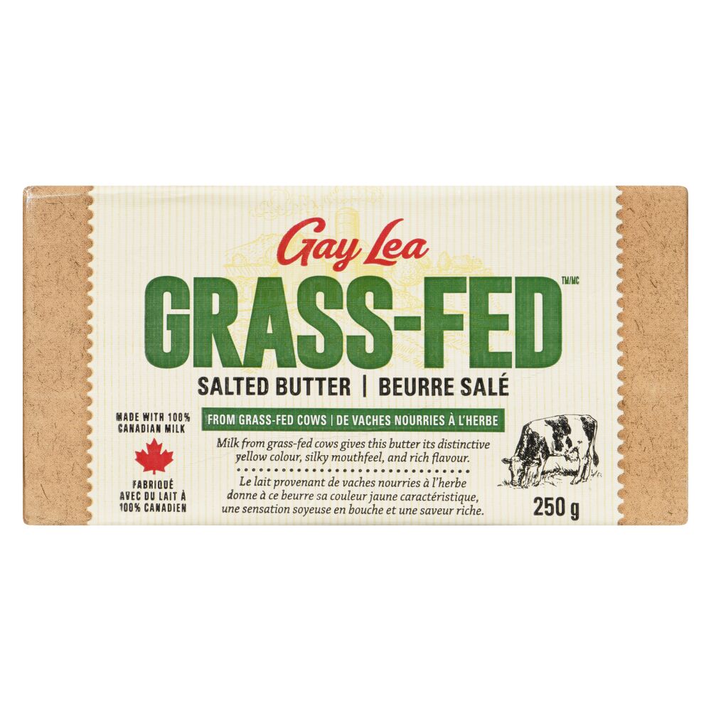 Gay Lea Grass-Fed Salted Butter 250g