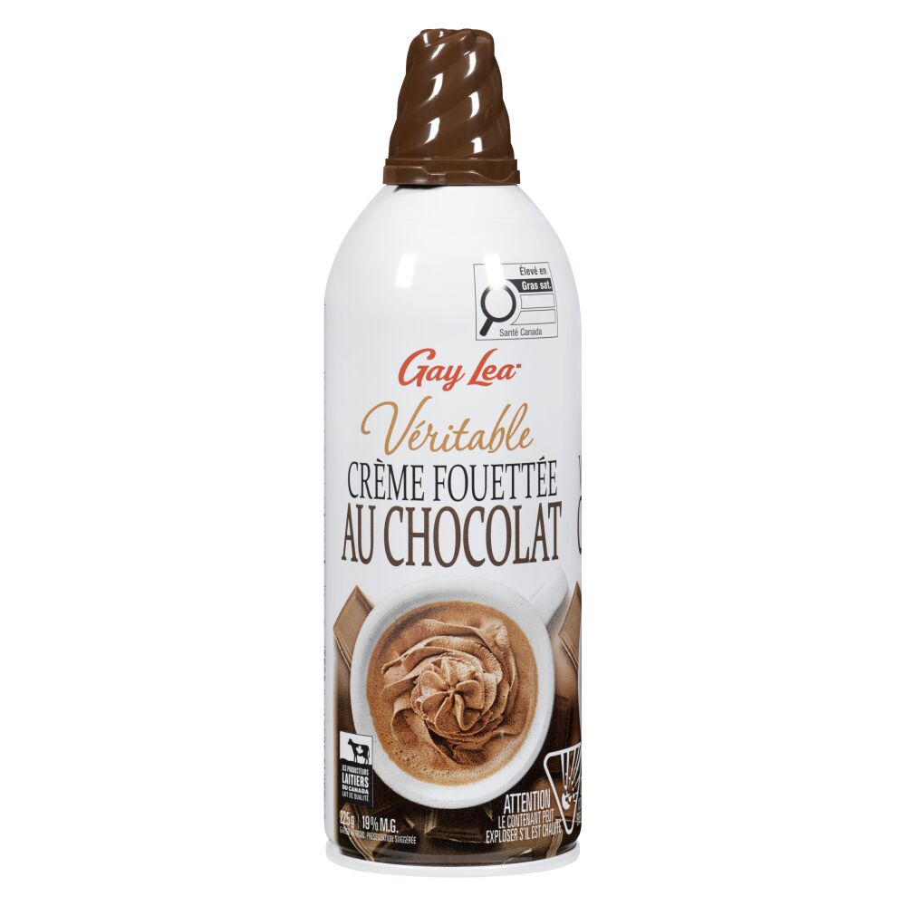 Gay Lea Whipped Cream Chocolate 225g