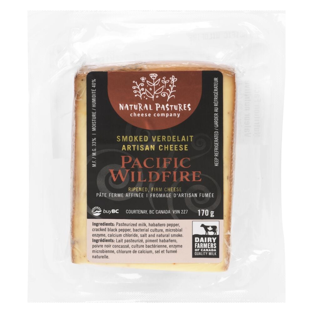 Natural Pastures Cheese Company Pacific Wildfire Verdelait 170g