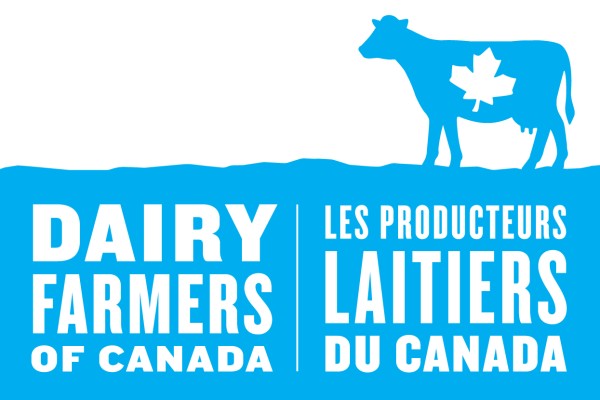 Dairy Farmers of Canada Blue Cow Quality Milk Logo