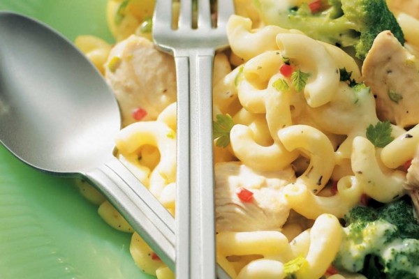 20 minute chicken broccoli macaroni