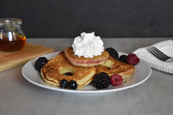 APPLE RING PANCAKES
