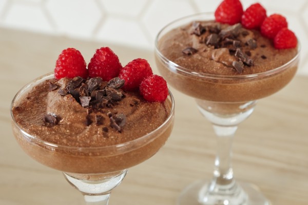 Cocoa and Cottage Cheese Dessert Cream