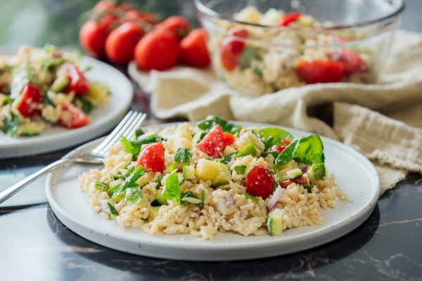 Ricotta and Lemon Orzo Salad