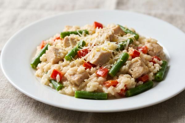italian chicken and risotto