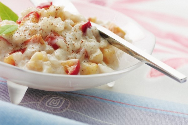 apple cinnamon rice pudding
