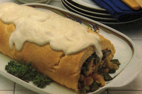 asparagus cheese souffle roll