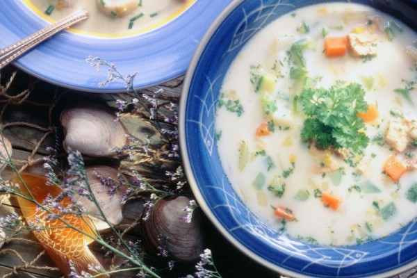 atlantic salmon chowder