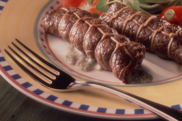 blue ermite cheese sirloin steak rolls