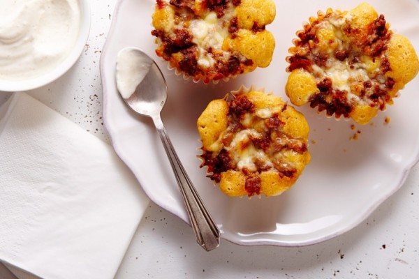 chili n cheese cornbread muffins