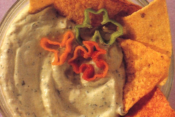 creamy guacamole dip