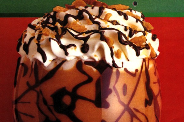 crunchy caramel mousse