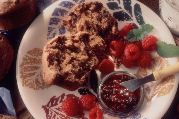 double chocolate muffins