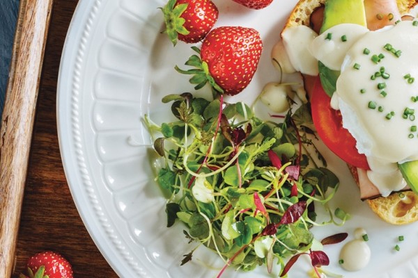 eggs benedict with a twist