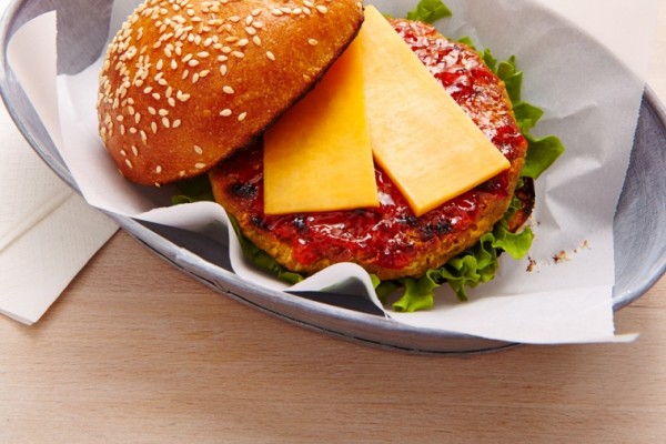 falafel double cheddar burgers