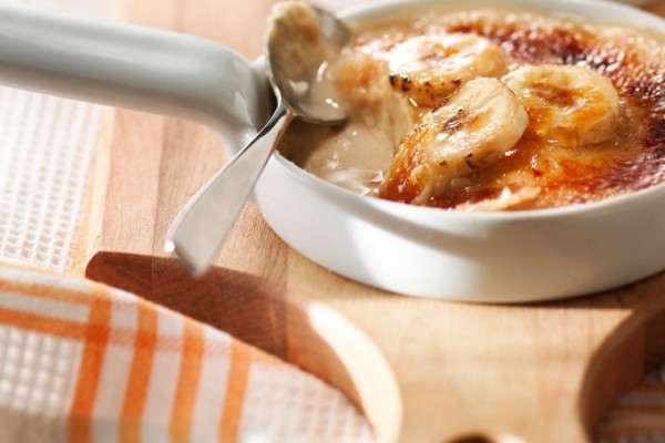 frozen banana creme brulee