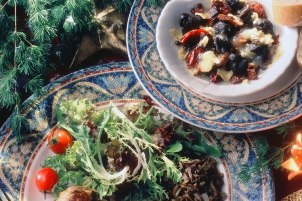 garlic and dried tomatoes snails au gratin