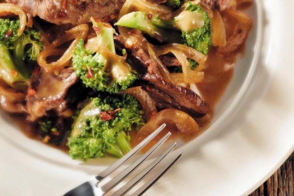 ginger lemon beef broccoli