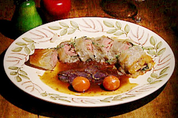 golden crusted lamb fillet
